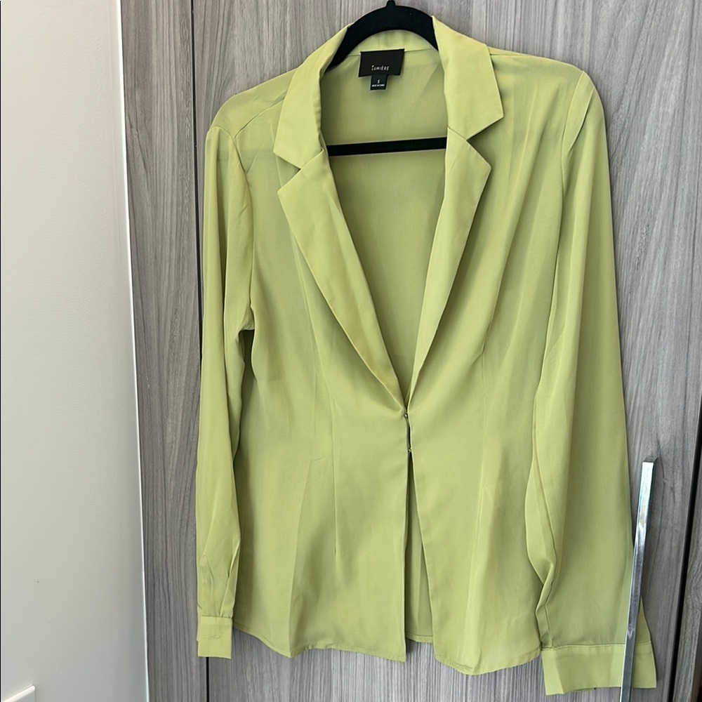 Bright Green Lightweight Blouse